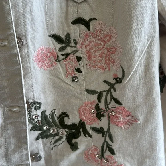 Chicos Embroidery Jacket - Picture 2 of 2